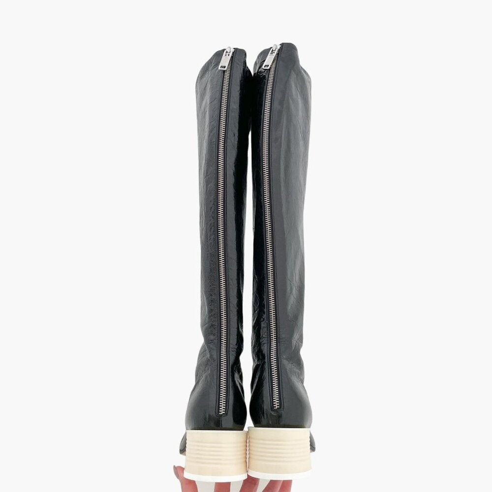 Maison Martin Margiela Black Heeled Boots - Picture 10 of 13